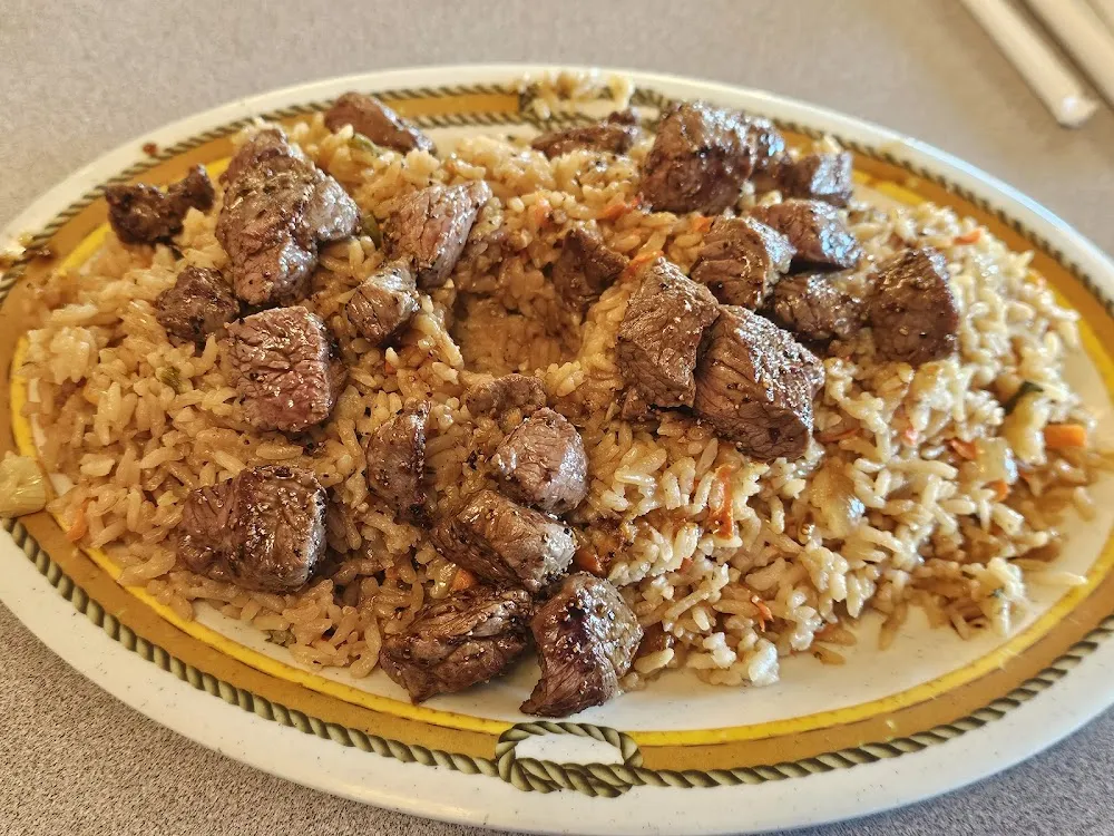Grilled Rice with Beef